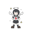 制服天使つばさちゃん（個別スタンプ：2）