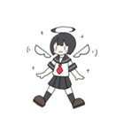 制服天使つばさちゃん（個別スタンプ：3）