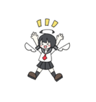 制服天使つばさちゃん（個別スタンプ：5）