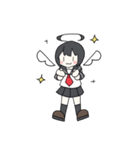 制服天使つばさちゃん（個別スタンプ：6）
