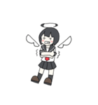制服天使つばさちゃん（個別スタンプ：10）