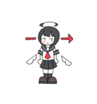 制服天使つばさちゃん（個別スタンプ：13）