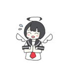 制服天使つばさちゃん（個別スタンプ：25）
