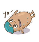 Pea ＆ Peanut（個別スタンプ：34）