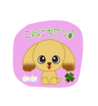 うちのトイプーです♪（個別スタンプ：2）