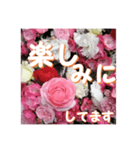薔薇の花♡アソート7_挨拶メッセージ（個別スタンプ：9）