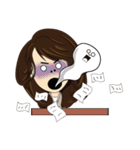 Office girl 01（個別スタンプ：28）