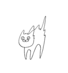 ねこのしろさん（個別スタンプ：9）