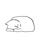 ねこのしろさん（個別スタンプ：15）