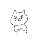 ねこのしろさん（個別スタンプ：17）