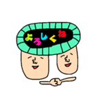カラフルポップな仲間たち（個別スタンプ：24）