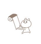 強く生きてる白うさぎ（個別スタンプ：11）