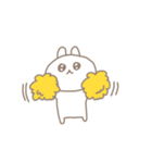 強く生きてる白うさぎ（個別スタンプ：13）