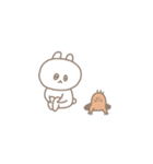 強く生きてる白うさぎ（個別スタンプ：20）