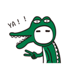 Mr. crocodile's daily life~（個別スタンプ：17）