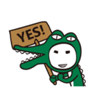 Mr. crocodile's daily life~（個別スタンプ：32）