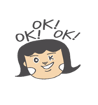 Oh！we are family. Love each other.（個別スタンプ：18）