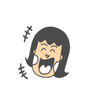 Oh！we are family. Love each other.（個別スタンプ：22）