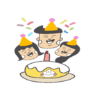 Oh！we are family. Love each other.（個別スタンプ：31）