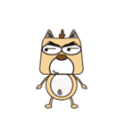 Smelly dog - love white rotten -（個別スタンプ：1）