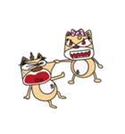 Smelly dog - love white rotten -（個別スタンプ：6）