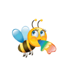 Bee Emoji（個別スタンプ：5）