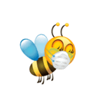 Bee Emoji（個別スタンプ：10）