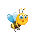 Bee Emoji（個別スタンプ：15）