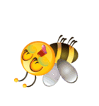 Bee Emoji（個別スタンプ：25）