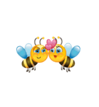 Bee Emoji（個別スタンプ：30）