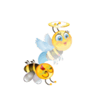 Bee Emoji（個別スタンプ：36）