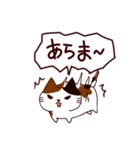 面白い猫 日本語（個別スタンプ：39）