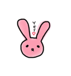 ゆるユルあにまるず 英語ver.（個別スタンプ：3）