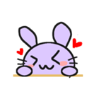 マウスうさぎ（個別スタンプ：2）