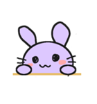マウスうさぎ（個別スタンプ：5）