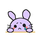 マウスうさぎ（個別スタンプ：7）