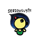 Space Chick_Beli_Chinese ver.1.2 JAMBO（個別スタンプ：6）