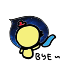 Space Chick_Beli_Chinese ver.1.2 JAMBO（個別スタンプ：9）