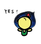Space Chick_Beli_Chinese ver.1.2 JAMBO（個別スタンプ：17）