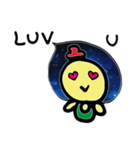 Space Chick_Beli_Chinese ver.1.2 JAMBO（個別スタンプ：20）