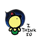 Space Chick_Beli_Chinese ver.1.2 JAMBO（個別スタンプ：23）