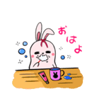 Potato Pet Family2-Cute Bunny！(Japanese)（個別スタンプ：3）