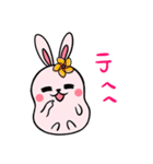 Potato Pet Family2-Cute Bunny！(Japanese)（個別スタンプ：5）