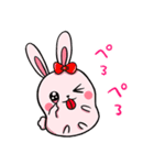 Potato Pet Family2-Cute Bunny！(Japanese)（個別スタンプ：21）