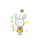ココちゃんと仲間たちの仲良しスタンプ（個別スタンプ：5）