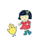 ココちゃんと仲間たちの仲良しスタンプ（個別スタンプ：6）