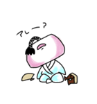 ましゅ麻呂と爺やと親方様。（個別スタンプ：11）
