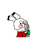 Amo and his Red pants friend（個別スタンプ：19）