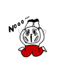 Amo and his Red pants friend（個別スタンプ：30）