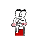 Amo and his Red pants friend（個別スタンプ：34）
